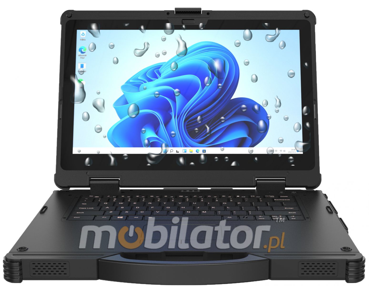 Emdoor X14A wstrzsoodporny przemysowy laptop Windows 11 IP65 Intel SSD